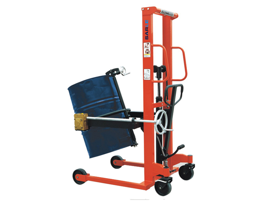 多功能油桶翻轉車