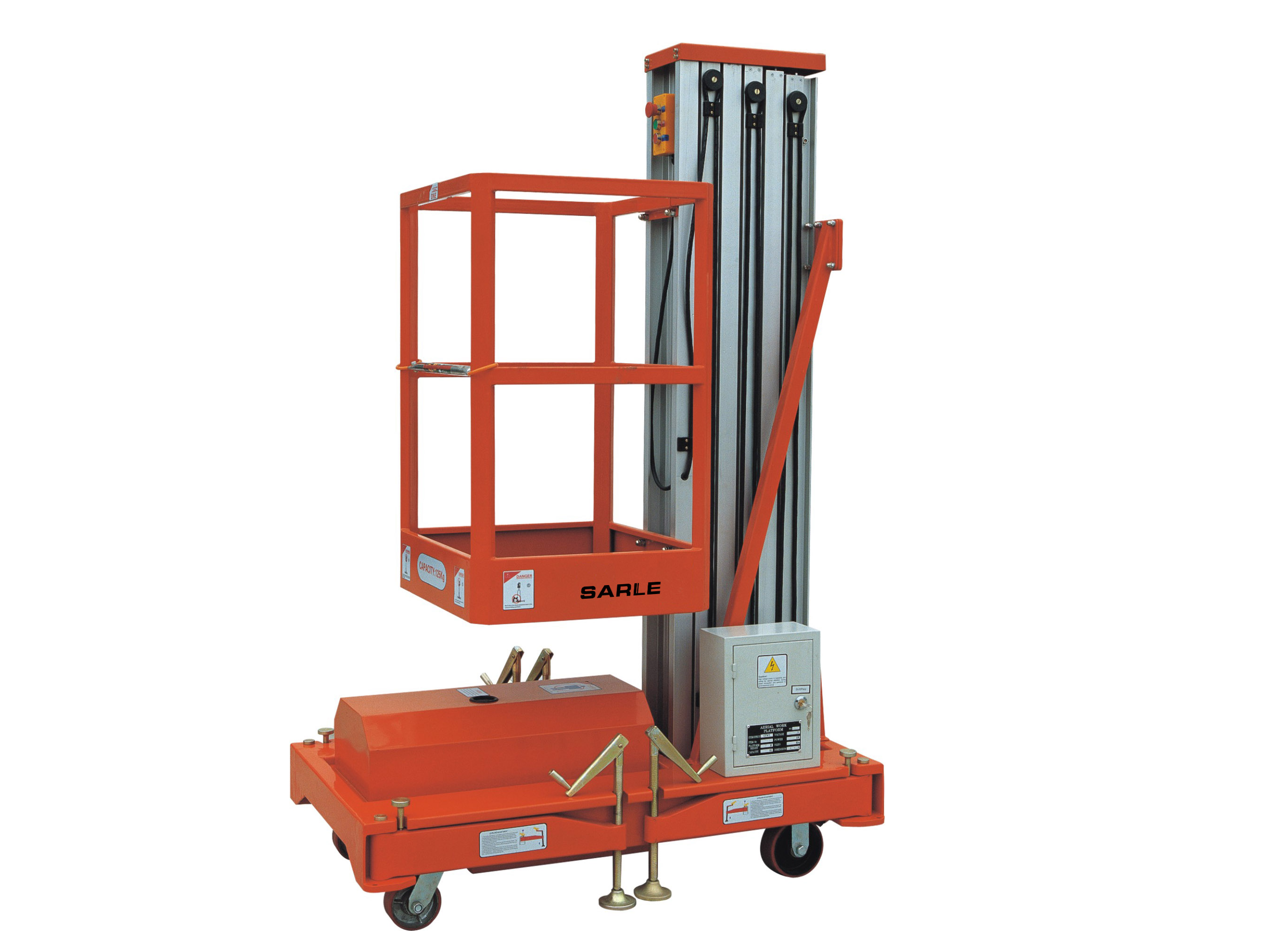 單桅柱高空作業平臺