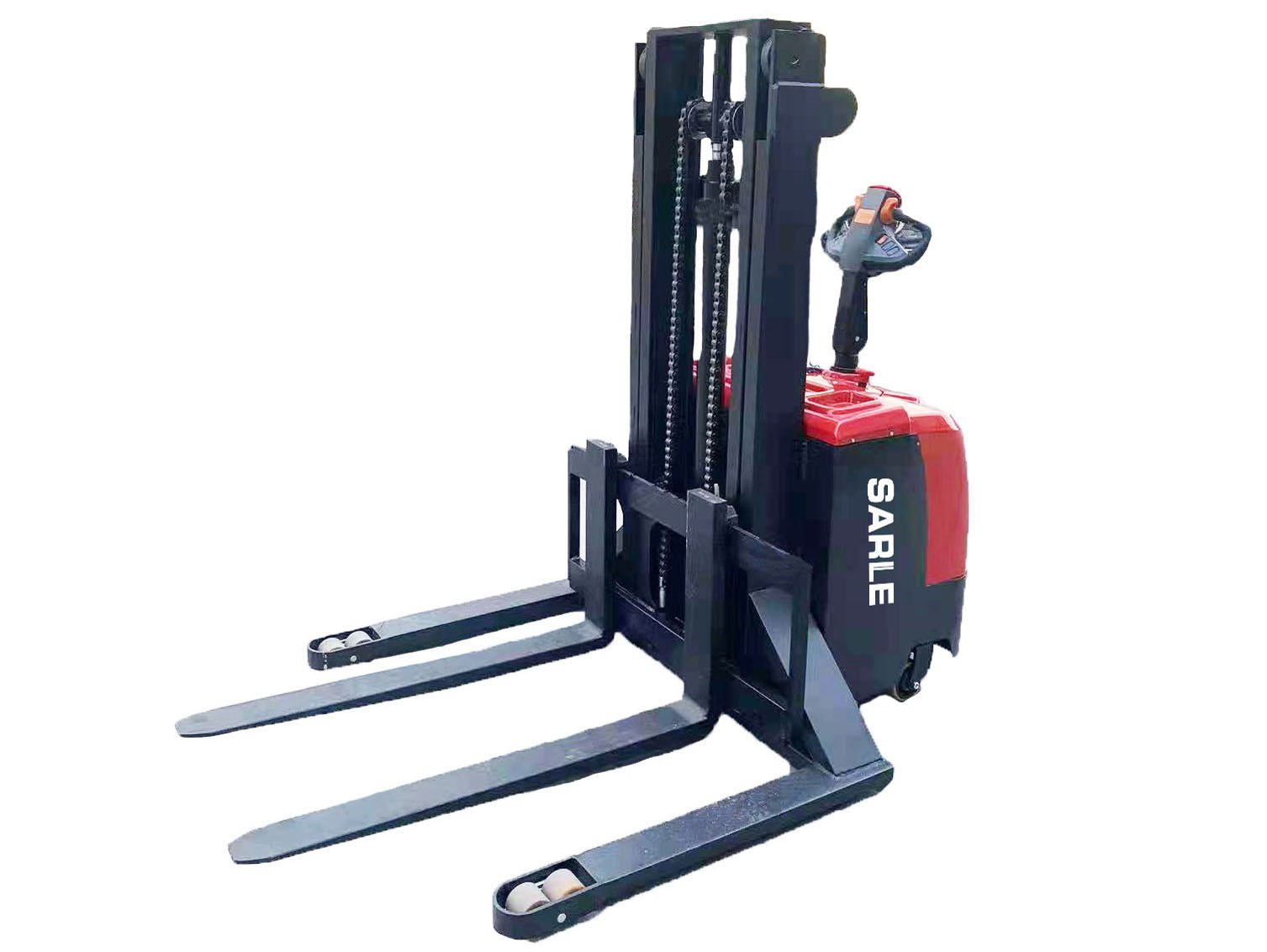 寬支腿電動堆高車